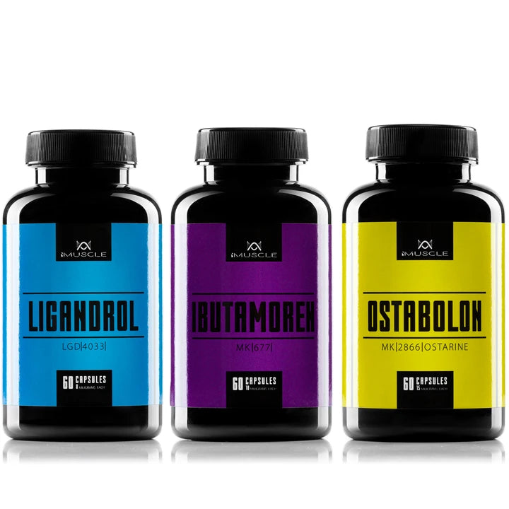 Ligandrol LGD4033, Ibutamoren MK677, Ostarine MK2866